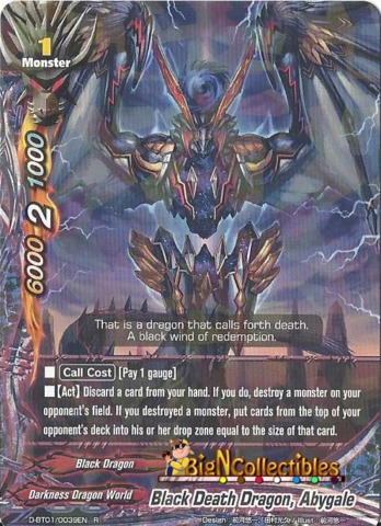 D-BT01/0039EN - R - Black Death Dragon, Abygale
