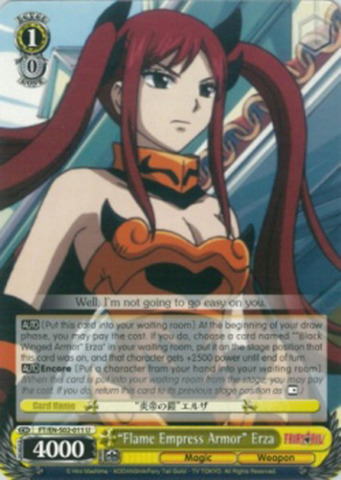 FT/EN-S02-011 U Flame Empress Armor Erza