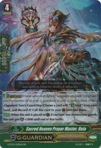 G-FC03/029EN - RR - Sacred Heaven Prayer Master, Reia