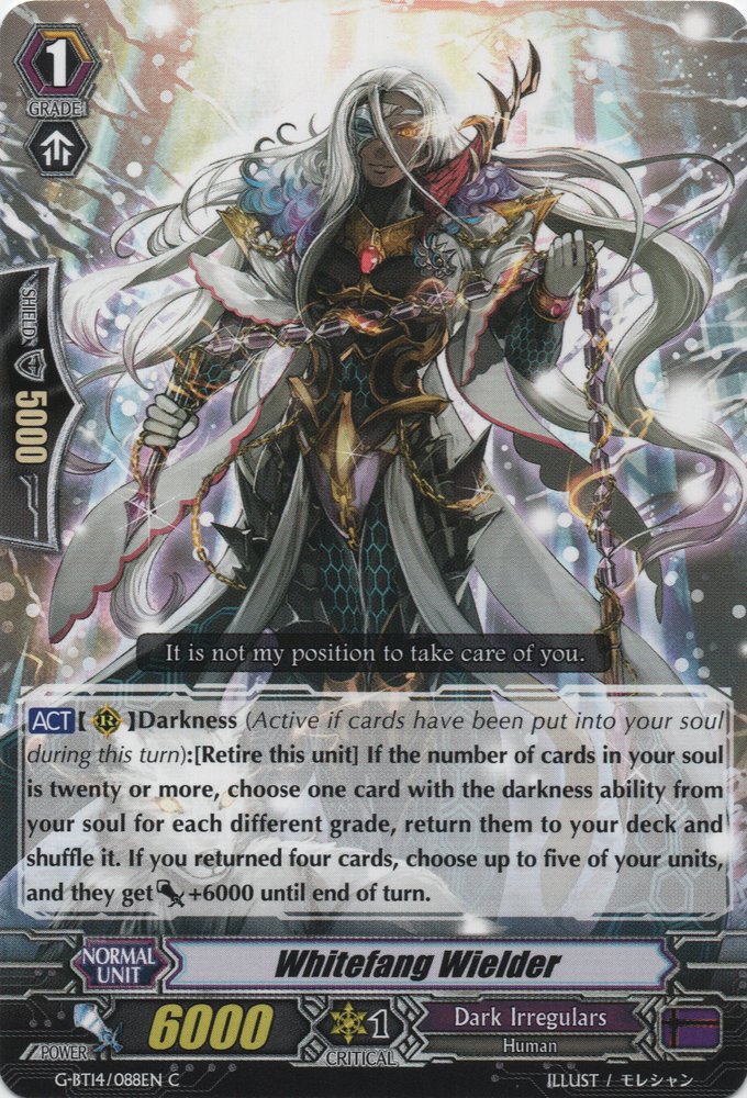 Whitefang Wielder - G-BT14/088EN - C