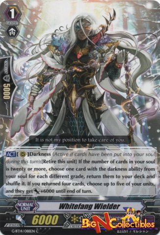 Whitefang Wielder - G-BT14/088EN - C