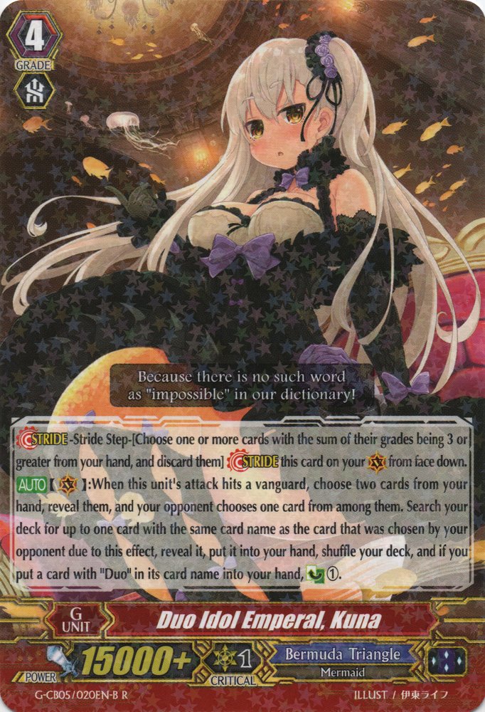 Duo Idol Emperal, Kuna - G-CB05/020EN-B - R