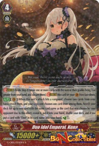 Duo Idol Emperal, Kuna - G-CB05/020EN-B - R