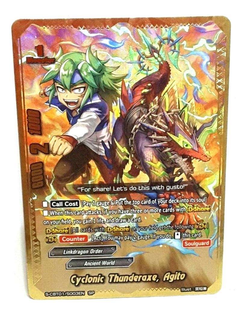 S-CBT01/S003EN - SP - Cyclonic Thunderaxe, Agito