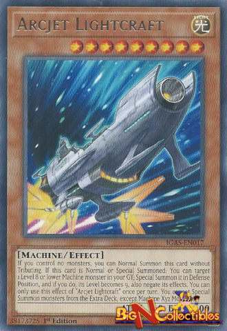 IGAS-EN017 - Arcjet Lightcraft - Rare - 1st Edition