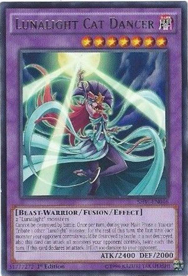 Lunalight Cat Dancer - SHVI-EN046 - Rare - 1st Edition