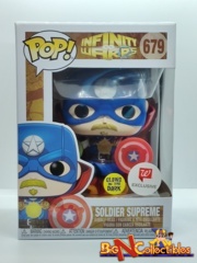Funko Pop! Infinity Warps - Soldier Supreme #679 GITD Exclusive