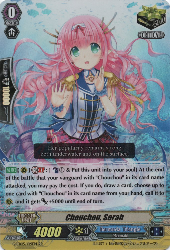 Chouchou, Serah - G-CB05/019EN - RR