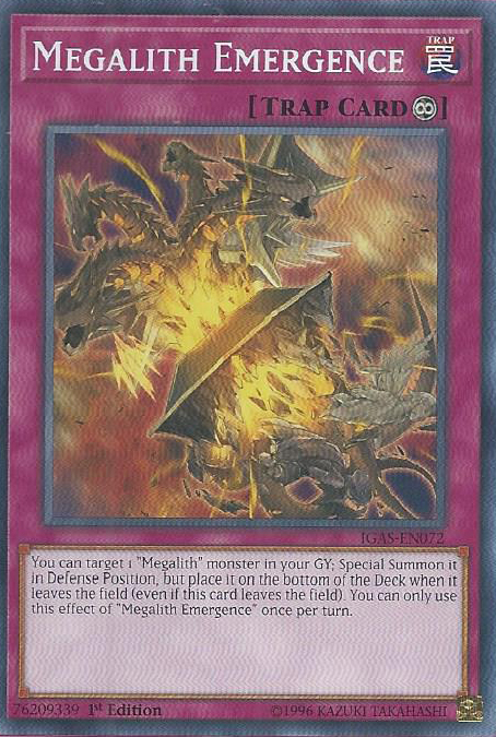 IGAS-EN072 - Megalith Emergence - Common - 1st Edition