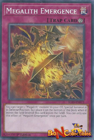 IGAS-EN072 - Megalith Emergence - Common - 1st Edition