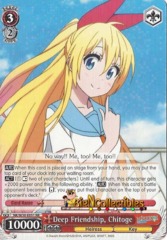 NK/W30-E051 - Deep Friendship, Chitoge - RR