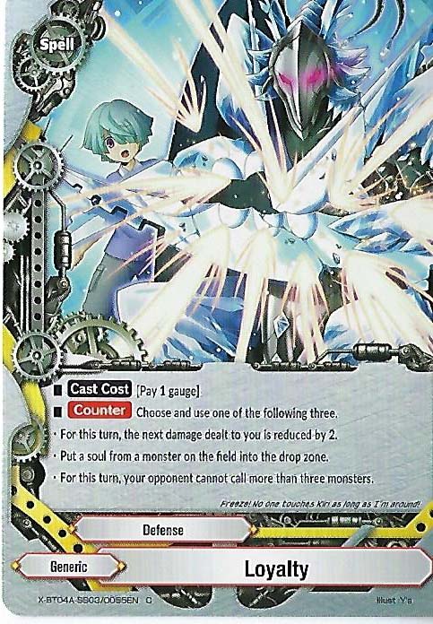Loyalty - X-BT04A-SS03/0055EN - C