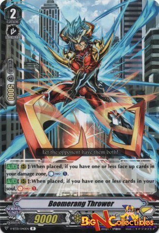 V-BT01/040EN - R - Boomerang Thrower