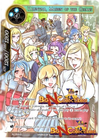 RL1709-2 - Valentina Maiden of the Oceans - Full Art Promo