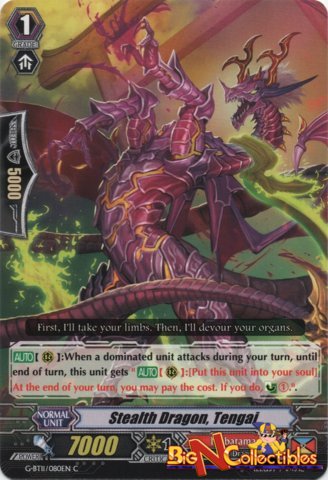 Stealth Dragon, Tengai - G-BT11/080EN - C