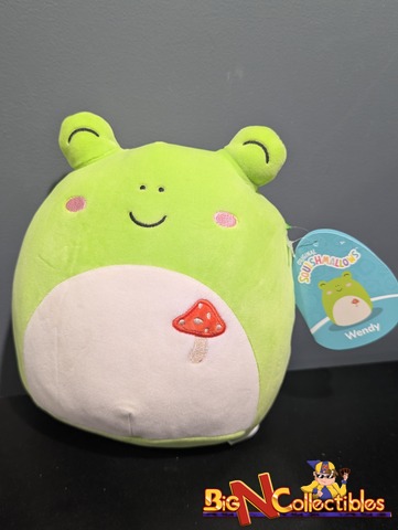 Squishmallows 8 Wendy the Frog w/ Mushroom NWT