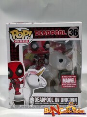 Funko Pop! Rides Marvel - Deadpool on Unicorn #36 Exclusive Vaulted