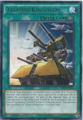 TDIL-EN064 - Triamid Kingolem - Rare - 1st Edition