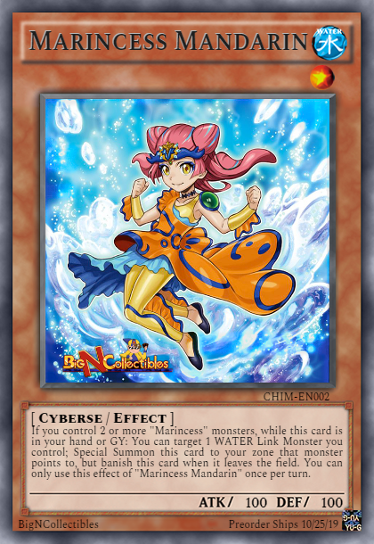 CHIM-EN002 - Marincess Mandarin - Rare - 1st Edition