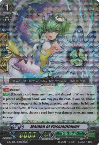 G-CHB01/Re:08EN - RRR - Maiden of Passionflower