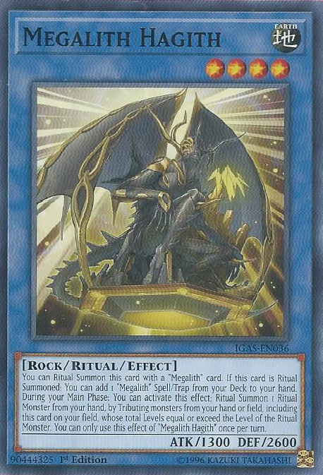 IGAS-EN036 - Megalith Hagith - Common - 1st Edition