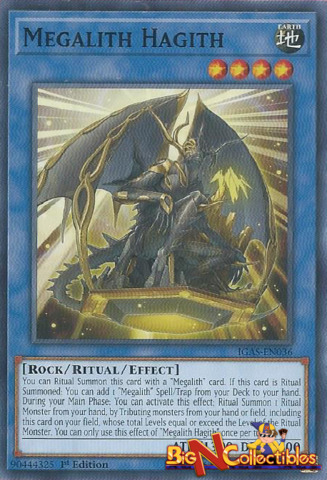 IGAS-EN036 - Megalith Hagith - Common - 1st Edition