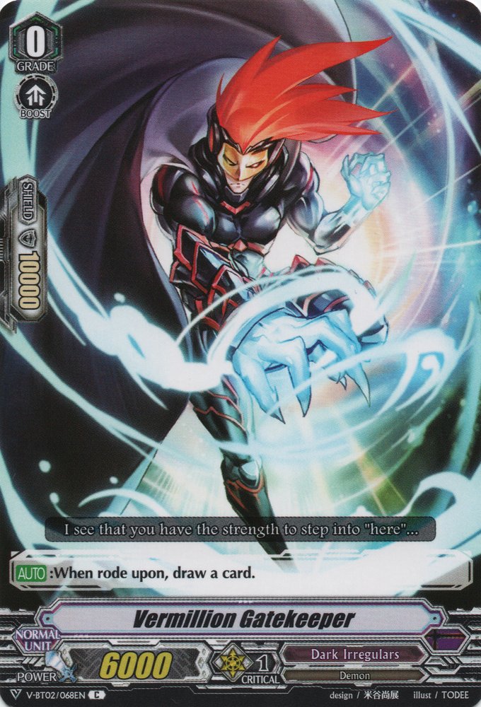 Vermillion Gatekeeper - V-BT02/068EN - C