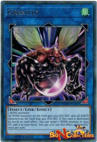 Greatfly - FLOD-EN052 - Rare - 1st Edition
