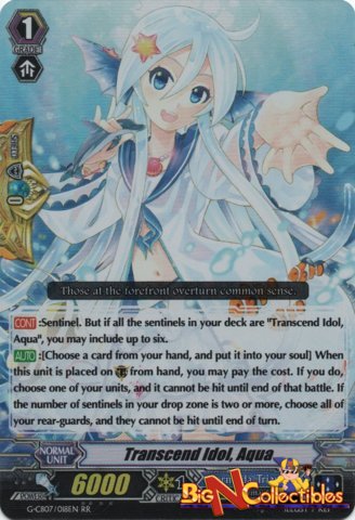 Transcend Idol, Aqua - G-CB07/018EN - RR