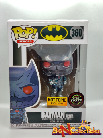 Funko Pop! Batman Murder Machine #360 GITD Chase Exclusive Vaulted