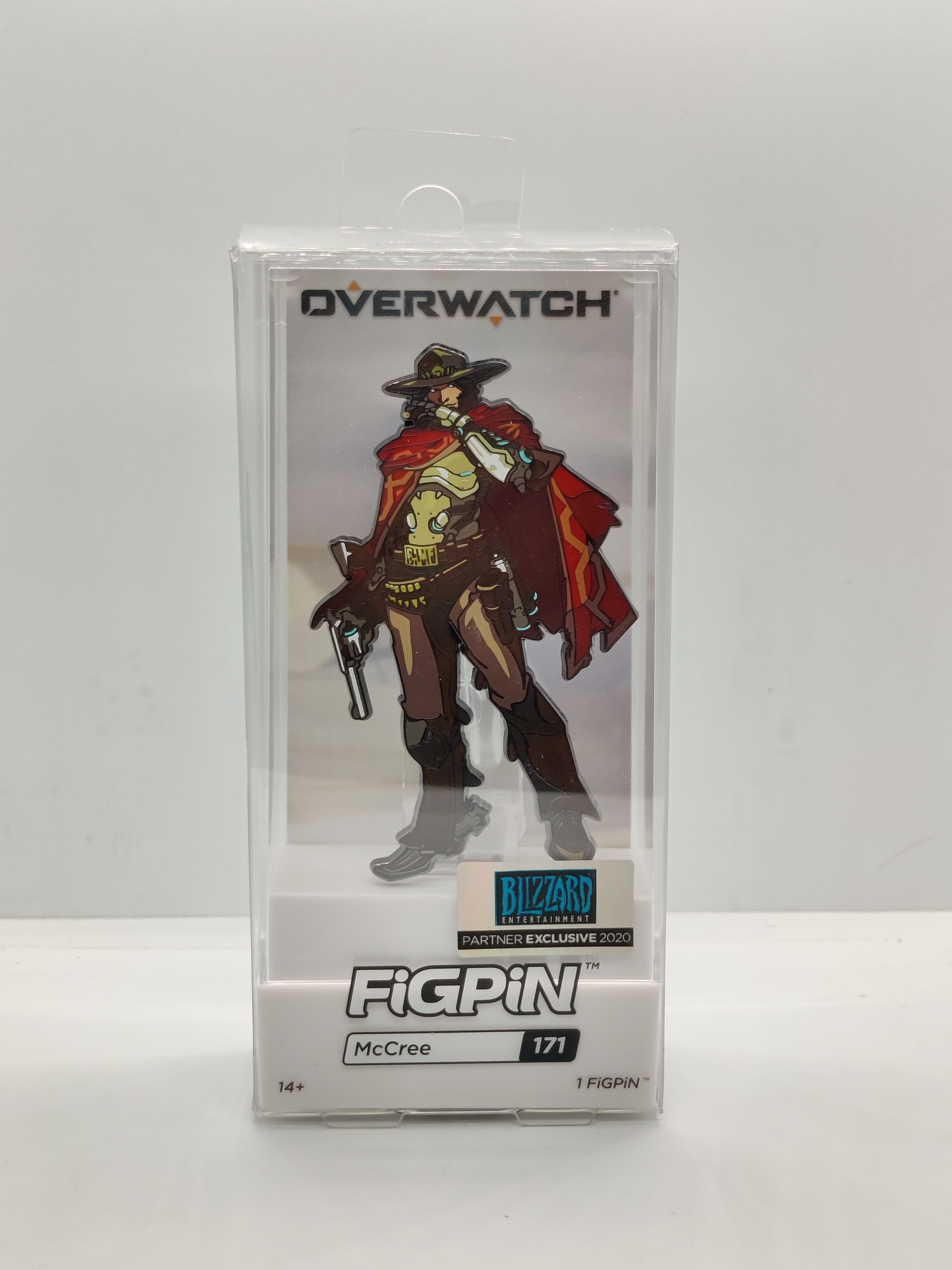 FiGPiN Overwatch Mccree (Cole Cassidy) Exclusive Blizzard SDCC 2020 LE 3,000pcs Retired