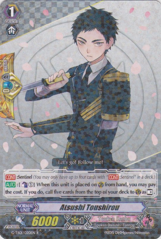 Atsushi Toushirou - G-TB01/020EN - R