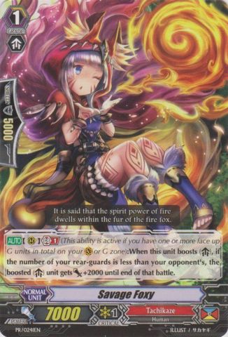 PR/0241EN - Savage Foxy