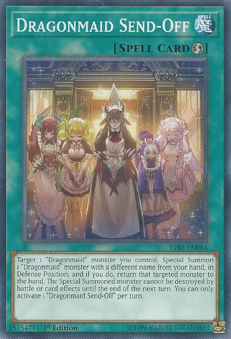 IGAS-EN064 - Dragonmaid Send-Off - Common - 1st Edition