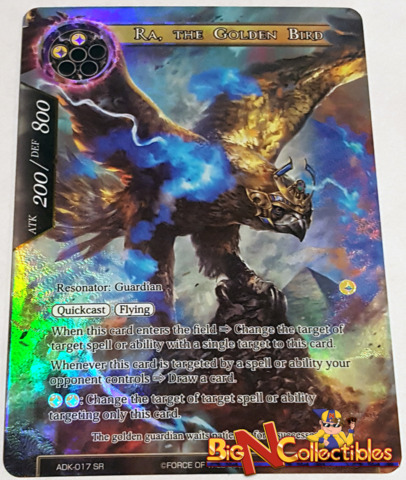 ADK-017 - SR - Full Art - Ra, the Golden Bird