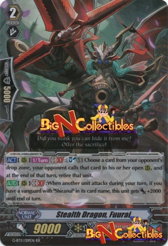 Stealth Dragon, Fuurai - G-BT11/019EN - RR