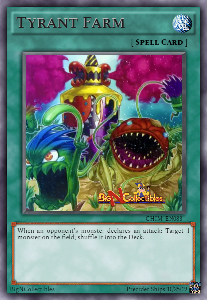 CHIM-EN083 - Tyrant Farm - Rare - 1st Edition