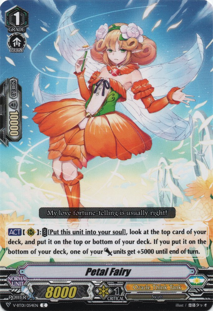 V-BT01/054EN - C - Petal Fairy