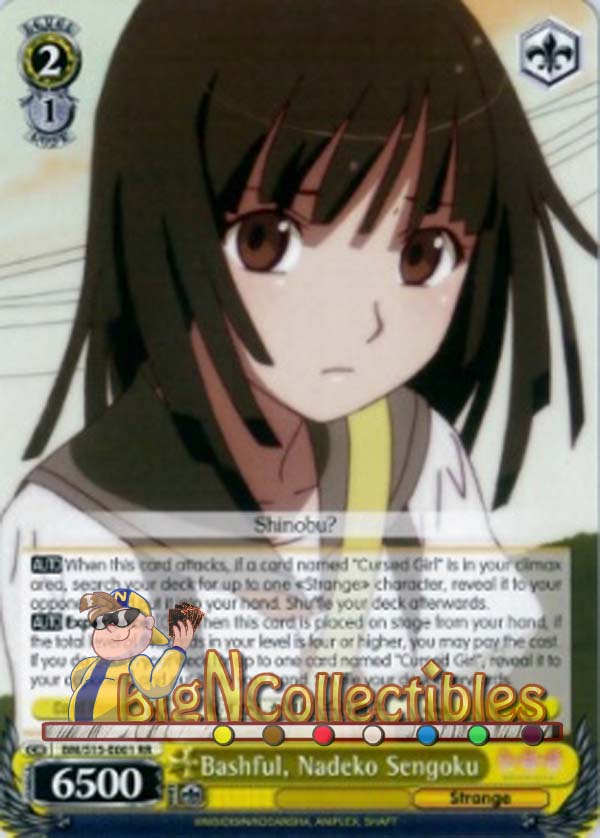 BM/S15-E001 - RR - Bashful, Nadeko Sengoku