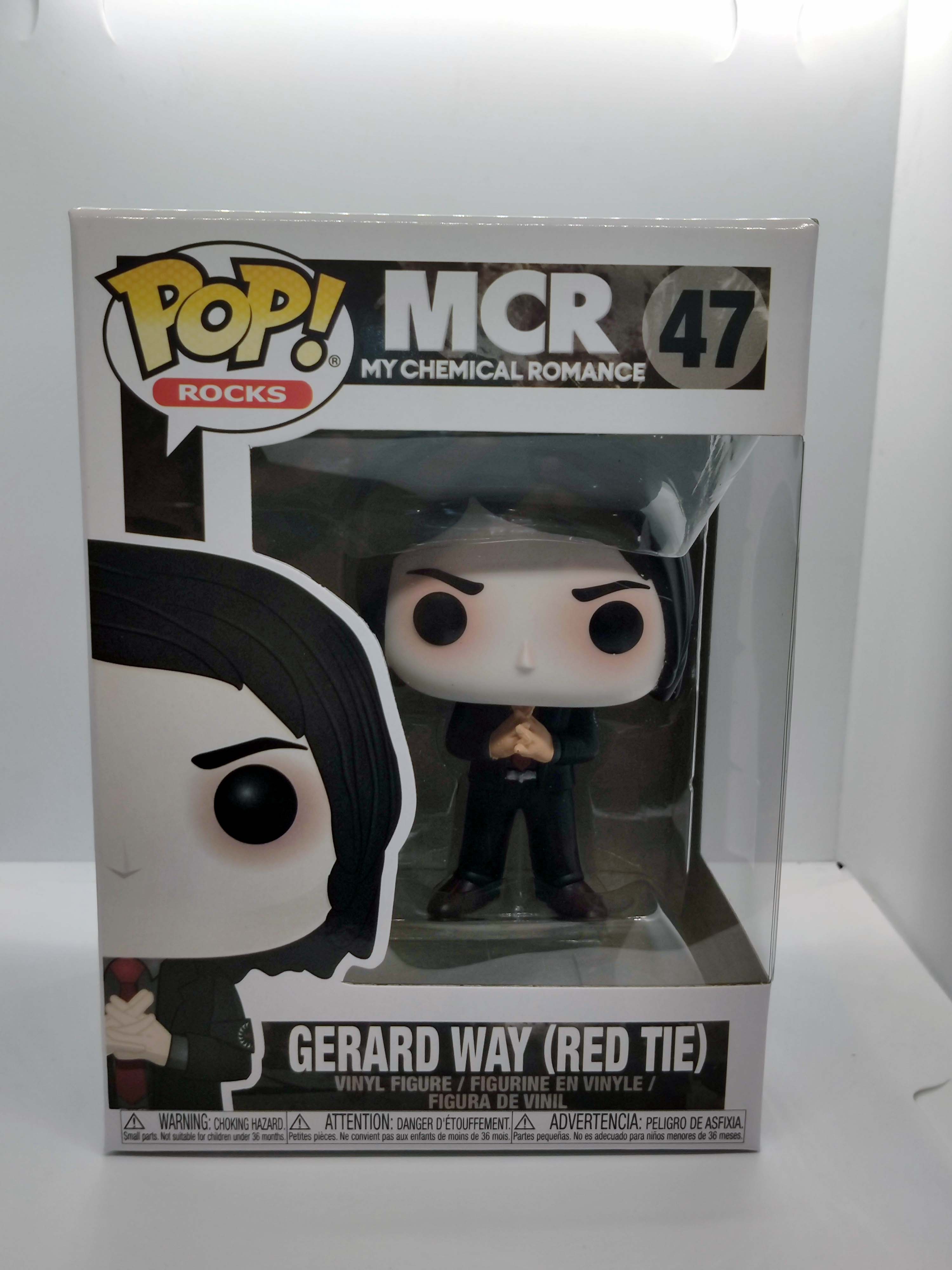Funko Pop! Rocks - MCR - Gerard Way Red Tie #47