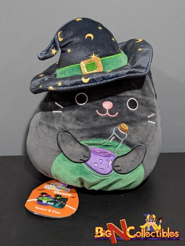 Squishmallows 8 Roslyn & Cleo the Witch Cat Flip-a-Mallow NWT
