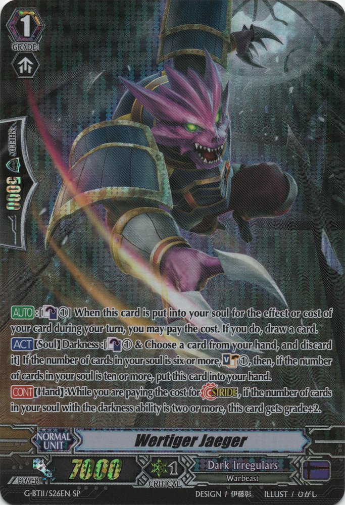 Wertiger Jaeger - G-BT11/S26EN - SP