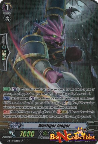 Wertiger Jaeger - G-BT11/S26EN - SP
