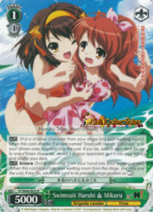 SY/W08-E032 - Swimsuit Haruhi & Mikuru - R