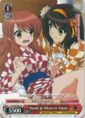 SY/W08-E061 - Haruhi & Mikuru in Yukata - U