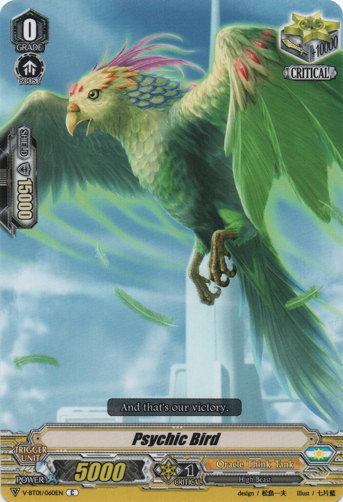 V-BT01/060EN - C - Psychic Bird
