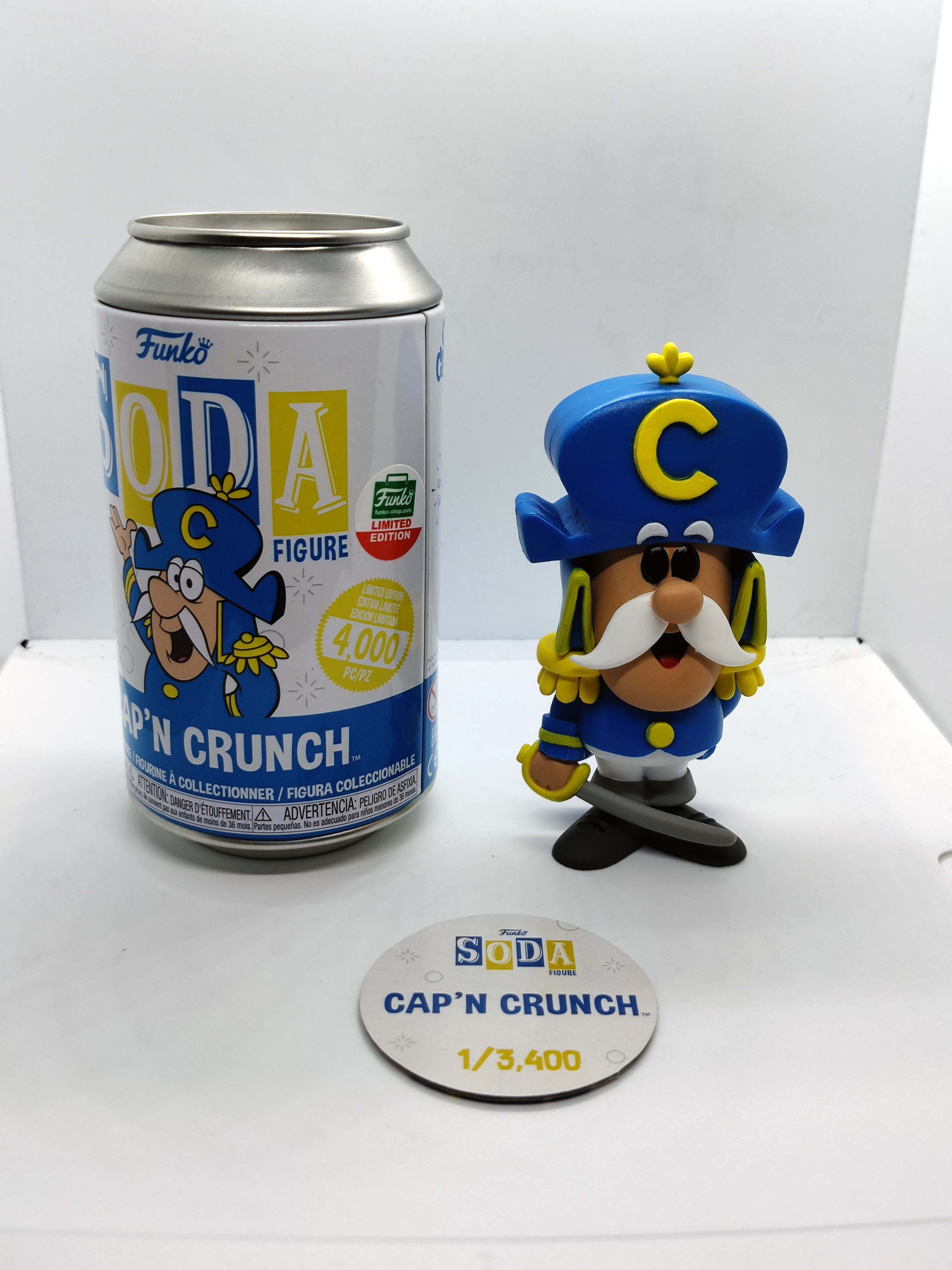 Funko Pop Soda outlet Captain Crunch Common and Chase