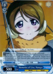 Memories of Live, Hanayo - LL/W34-E093 - C
