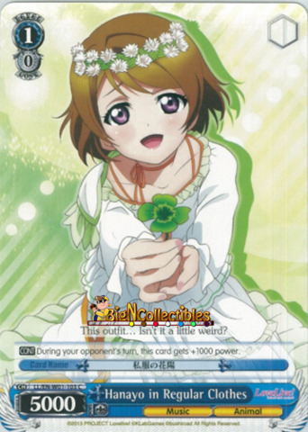 LL/EN-W01-103 C Hanayo inRegular Clothes