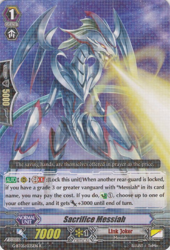 G-BT05/035EN - Sacrifice Messiah - R